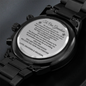 Grandson Gift From Grandma and Grandpa, Engraved Watch, Christmas Gift, Graduation Gift For Grandson, Birthday Gift For Grandchild