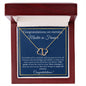 Master in Finance Graduation Gifts, Finance Business School Grad Gifts, Masters of Finance Gold Diamond Necklace