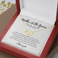Mother of the Groom Necklace, Mother In Law Gifts, Gifts For Mother of Groom, Mother of Groom Christmas Gifts, Mother In Law Gift Ideas, Gold Jewelry