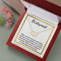 Bridesmaid Necklace Gift, Bridesmaid Thank You Gift, Bridal Party Gift Jewelry, Wedding Party