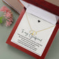 To My Girlfriend Everlasting Love Necklace, Anniversary Gift