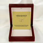 EllePendants Friendship 10K Gold Diamond Pendant Necklace, Best Friend Necklaces, Heart Linked Friendship Jewelry Long Distance Christmas