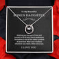 EllePendants Horseshoe Necklace, Bonus Daughter Necklace, Lucky Horseshoe, Horse Compass Jewelry, Horseshoe Gifts, Horse Lovers