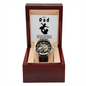 Gifts for Dad, Fathers Day from Daughter Son, Dad Birthday Watch, Best Dad Watch with Message