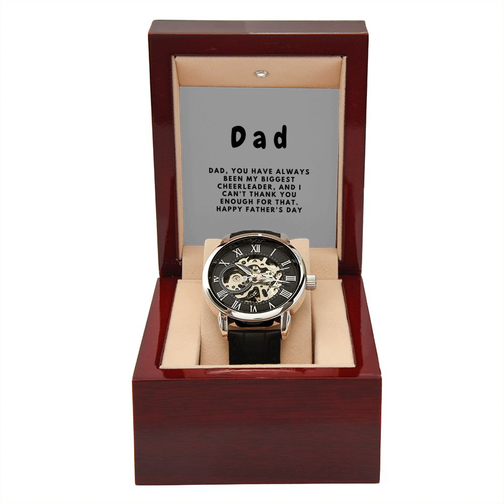 Gifts for Dad, Fathers Day from Daughter Son, Dad Birthday Watch Gifts Ideas, Best Dad Watch with Message, Happy Fathers Day, Birthday Gifts for Dad, from Daughter Son, Watch Gift For Dad