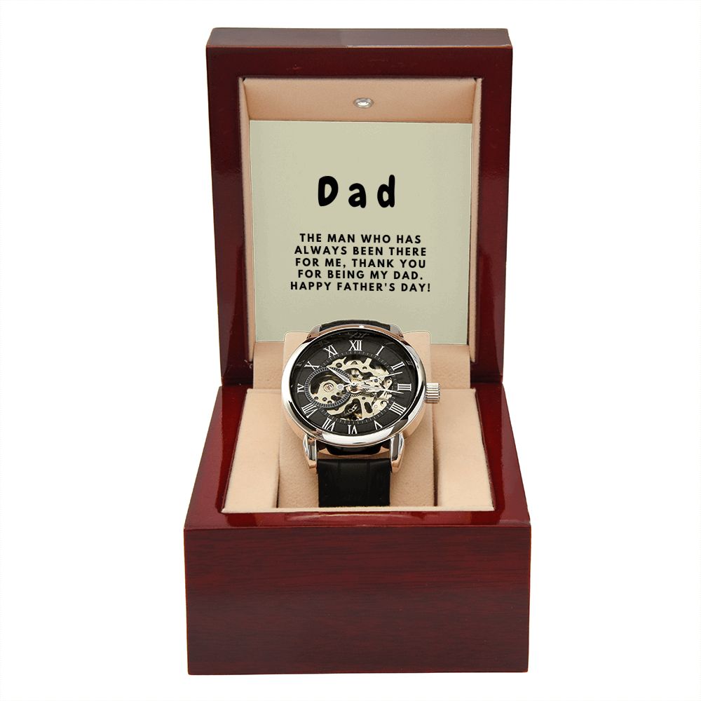 Gifts for Dad, Fathers Day from Daughter Son, Dad Birthday Watch Gifts Ideas, Best Dad Watch with Message, Happy Fathers Day, Birthday Gifts for Dad, from Daughter Son, Watch Gift For Dad