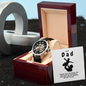 Gifts for Dad, Fathers Day from Daughter Son, Dad Birthday Watch, Best Dad Watch with Message