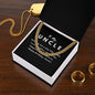 Uncle Necklace Gift, From Niece or Cousin, Link Chain Jewelry, Graduation, Father's Day, Christmas Gifts for Men, Message Card