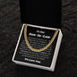 Gift for Son In Law, Son In Law Wedding Gift Idea, Son In Law Birthday Present, Jewelry for Son In Law
