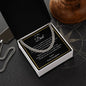 Cross Jewelry From Daughter for Dad, Grandson, Father, Husband, Godfather, Men Father's Day, Retirement, Christian Gift
