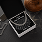 Gift for Son In Law, Son In Law Wedding Gift Idea Link Chain
