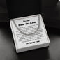 Gift for Son In Law, Son In Law Wedding Gift Idea, Son In Law Birthday Present, Jewelry for Son In Law