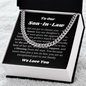 Gift for Son In Law, Son In Law Wedding Gift Idea Link Chain