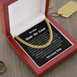 Gift for Son In Law, Son In Law Wedding Gift Idea Link Chain
