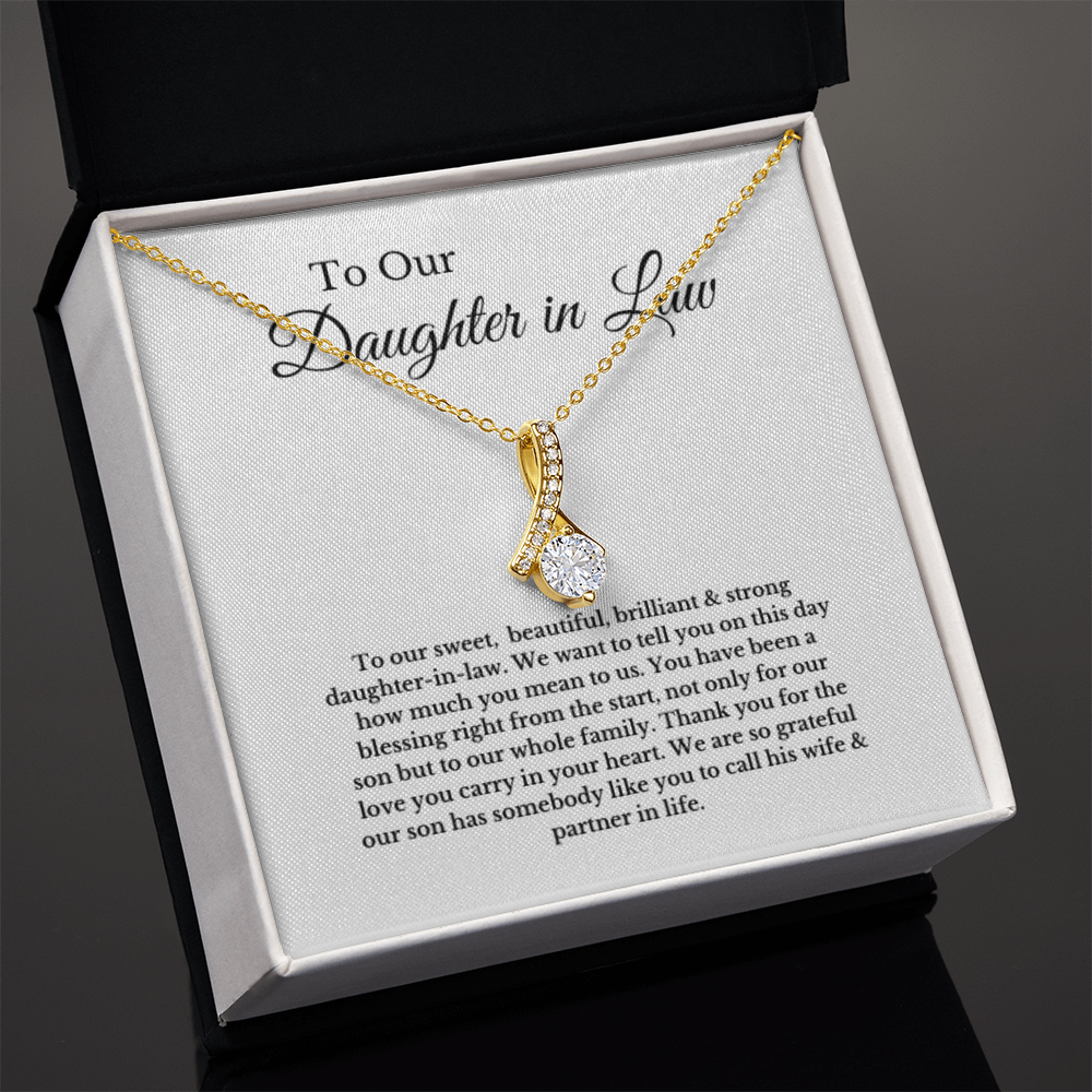 Daughter In Law Necklace From Parents
