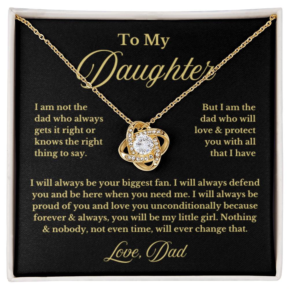 To My Daughter Necklace Gift From Dad, Jewelry