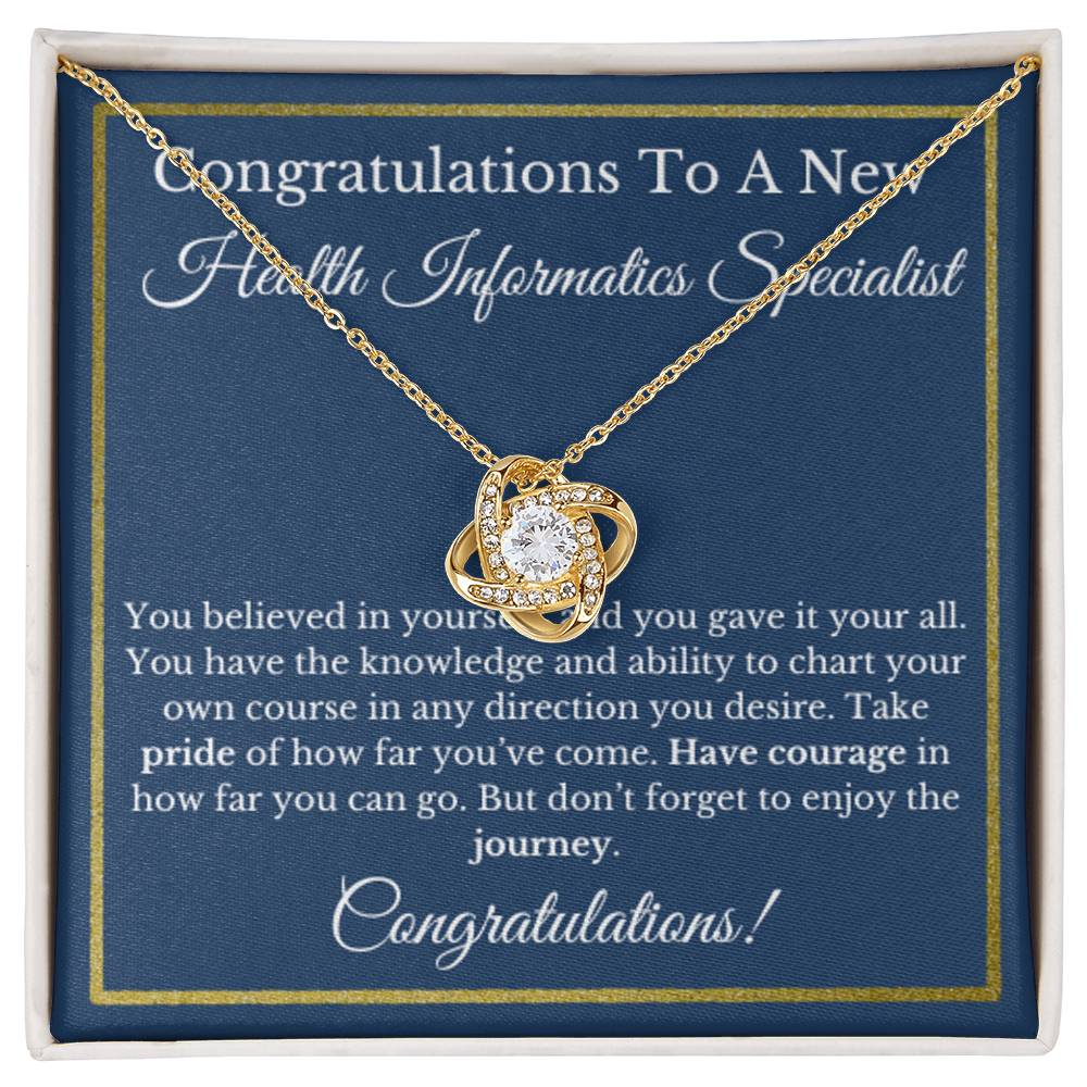 Health Informatics Specialist Graduation Gift, Graduation, Jewelry.