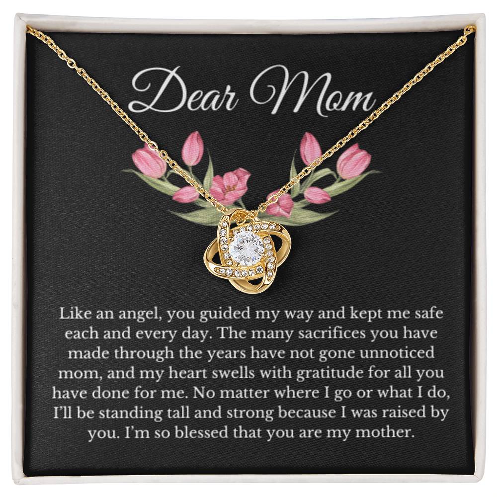 To My Mom Necklace, For Mom From Daughter Son, Mother's Day Gift