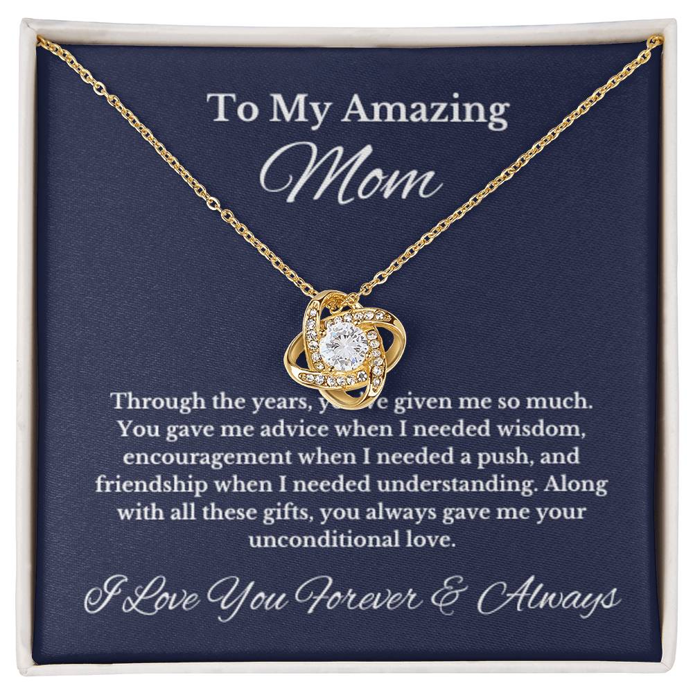To My Amazing Mom Gift for Mother From Daughter Mom Gift