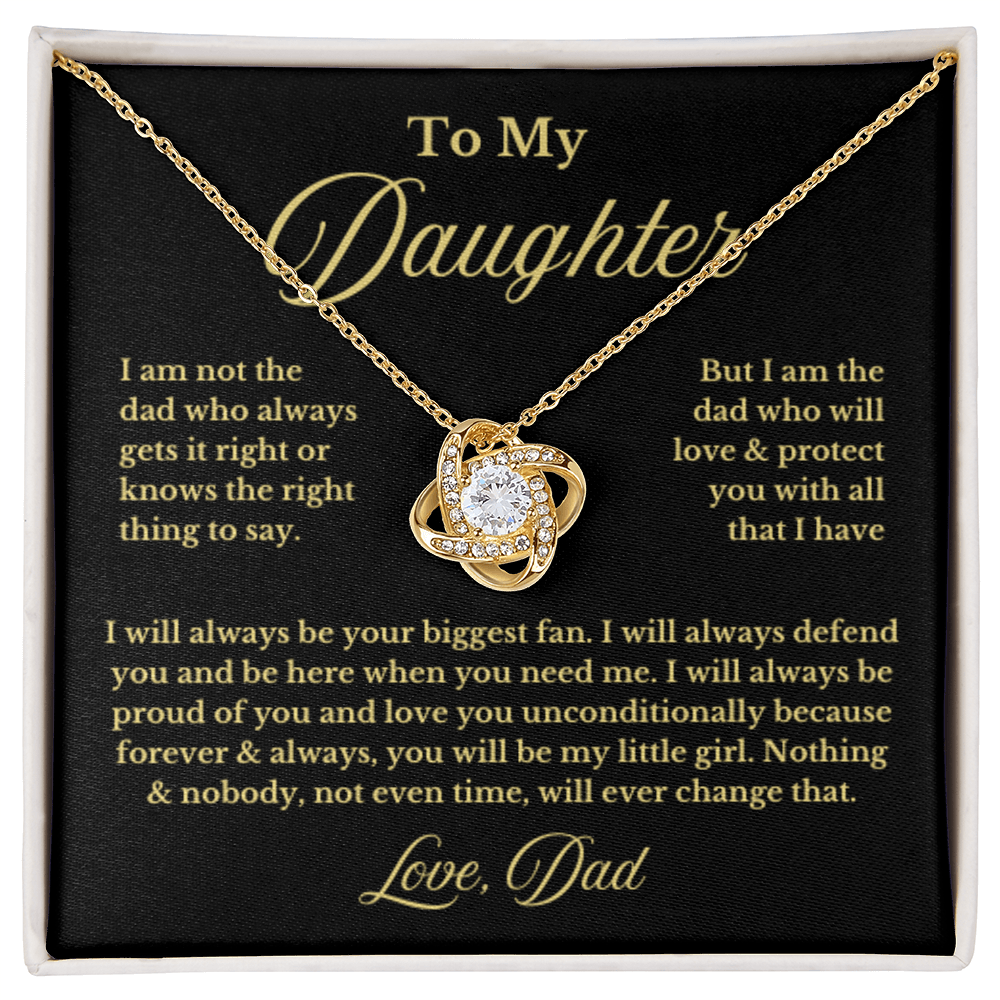 To My Beautiful Daughter Necklace Gift From Dad, Jewelry