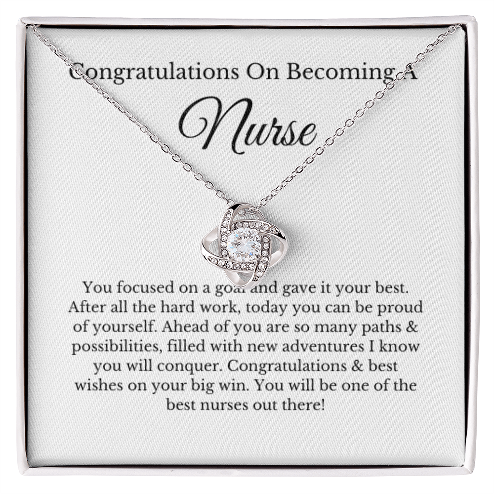Love Knot Nurse Graduation Gift, Graduation Gift For Nurse