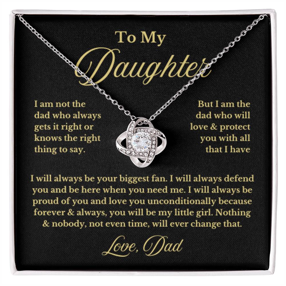 To My Daughter Necklace Gift From Dad, Jewelry