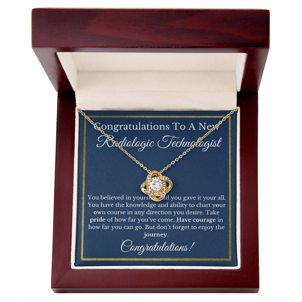 Radiologic Tech Graduation Gift, Technologist Jewelry, Healthcare Provider Necklace.
