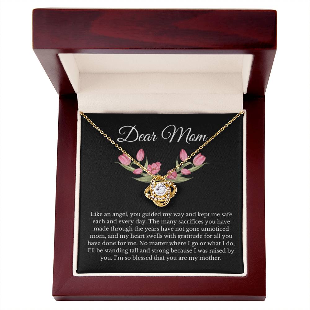 To My Mom Necklace, For Mom From Daughter Son, Mother's Day Gift