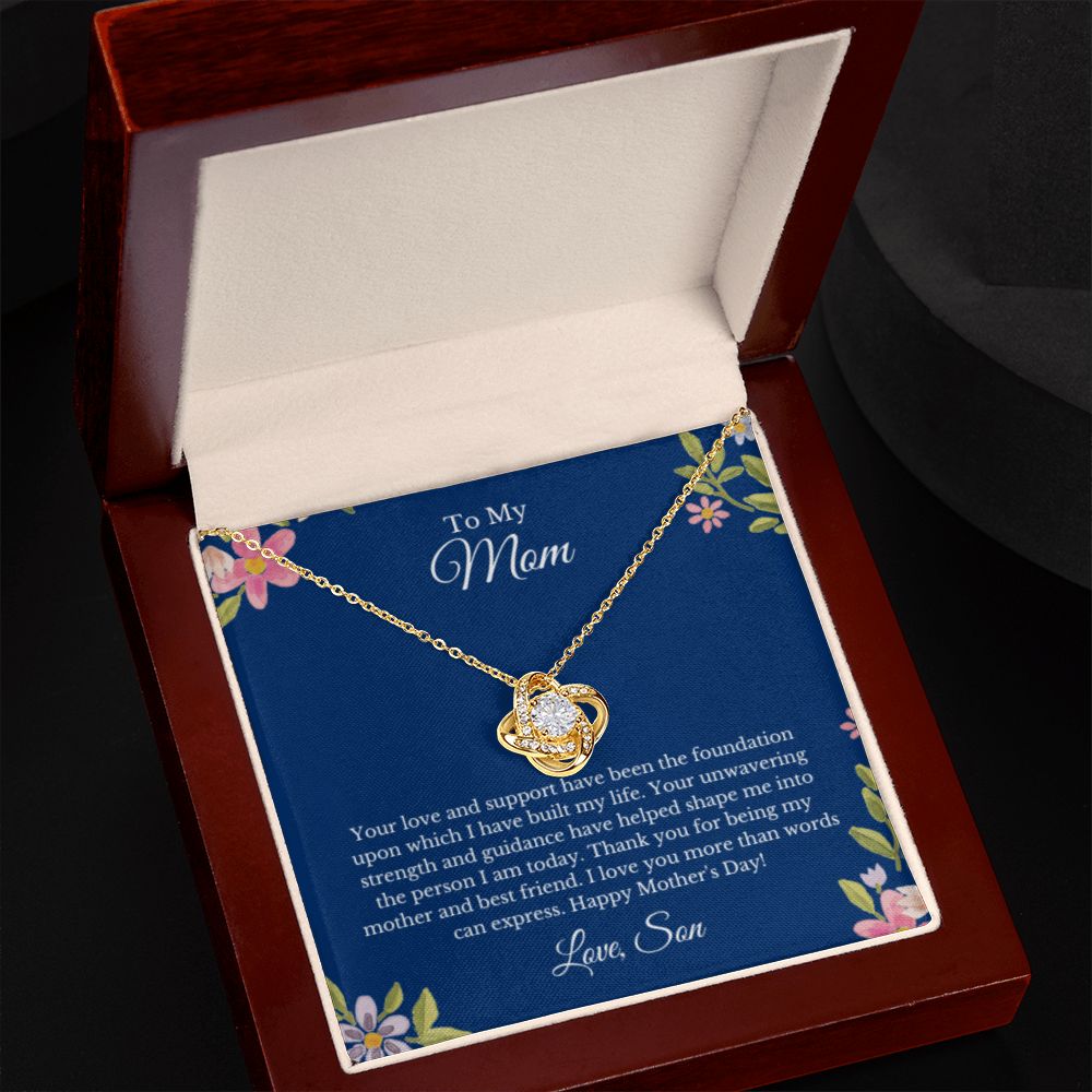 Heart, Groom To Mother Gift, Son To Mother On Wedding Day Necklace, Mother Of The Groom Gift From Son, Mom Wedding Gift, Mother's Day