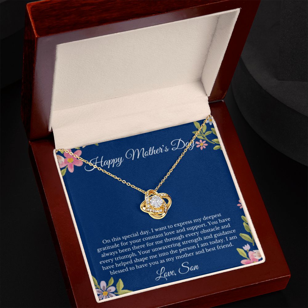 Heart, Groom To Mother Gift, Son To Mother On Wedding Day Necklace, Mother Of The Groom Gift From Son, Mom Wedding Gift, Mother's Day