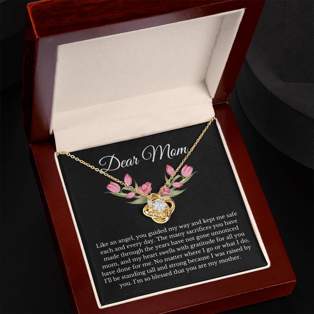 To My Mom Necklace, For Mom From Daughter Son, Mother's Day Gift