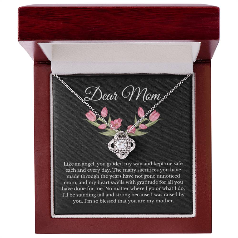To My Mom Necklace, For Mom From Daughter Son, Mother's Day Gift