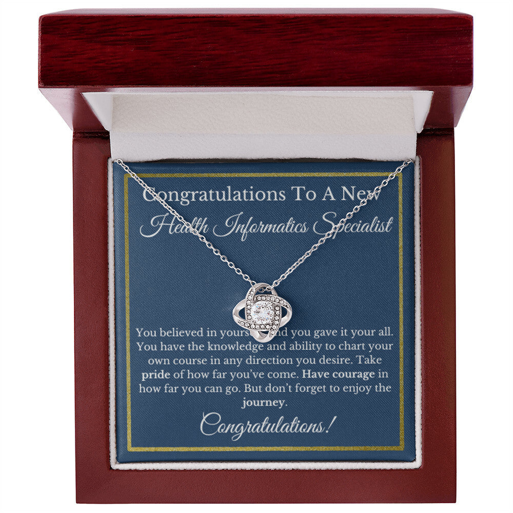 Health Informatics Specialist Graduation Gift, Graduation, Jewelry.