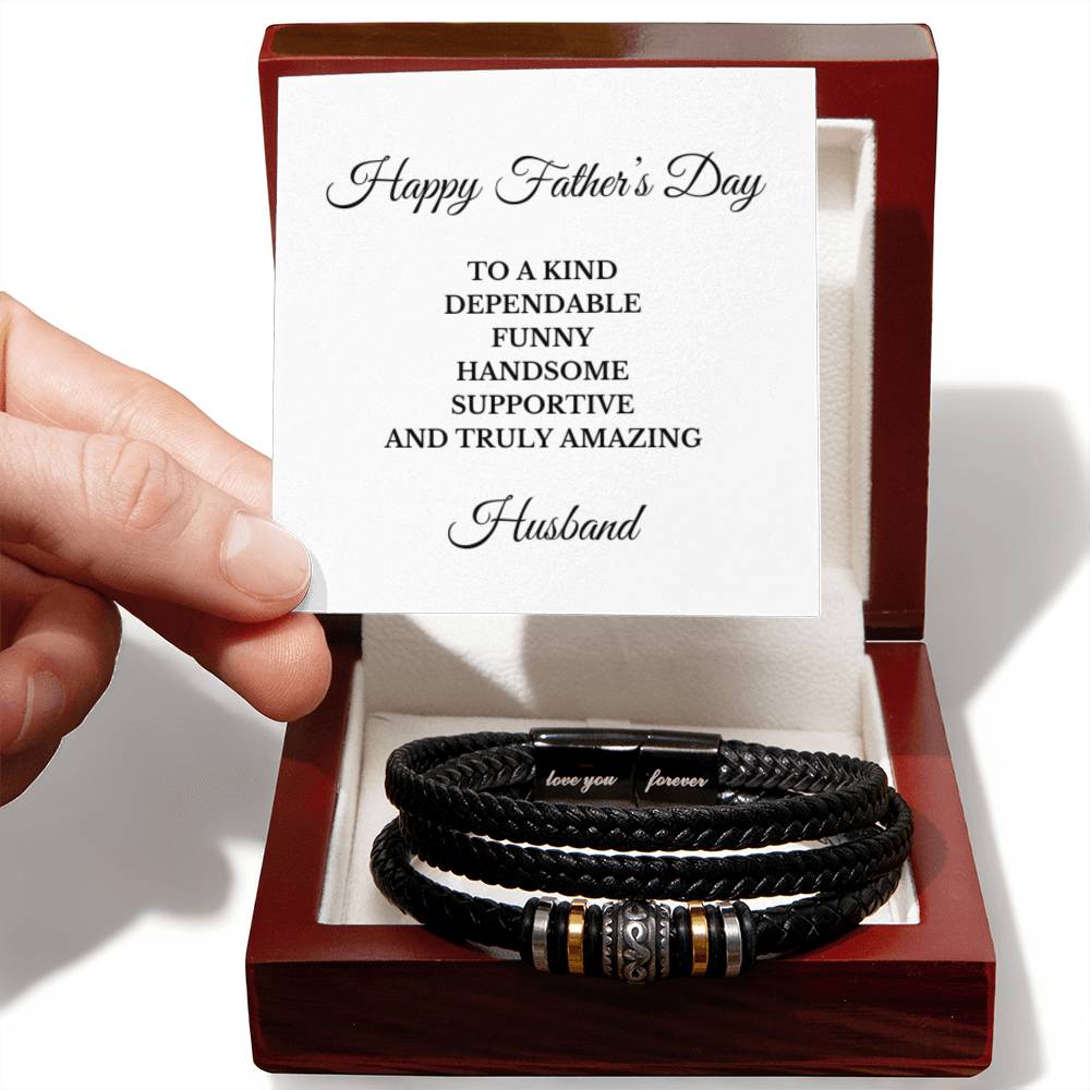 Forever Bracelet For Husband, Father to be, Future Father, Future Dad from Wife Jewelry, Father's Day Gift
