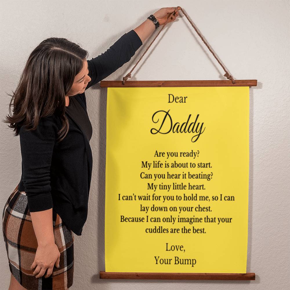 Father Wall Art Gift, For Father to be, Future Dad from Baby Wall Decor, Father's Day Home