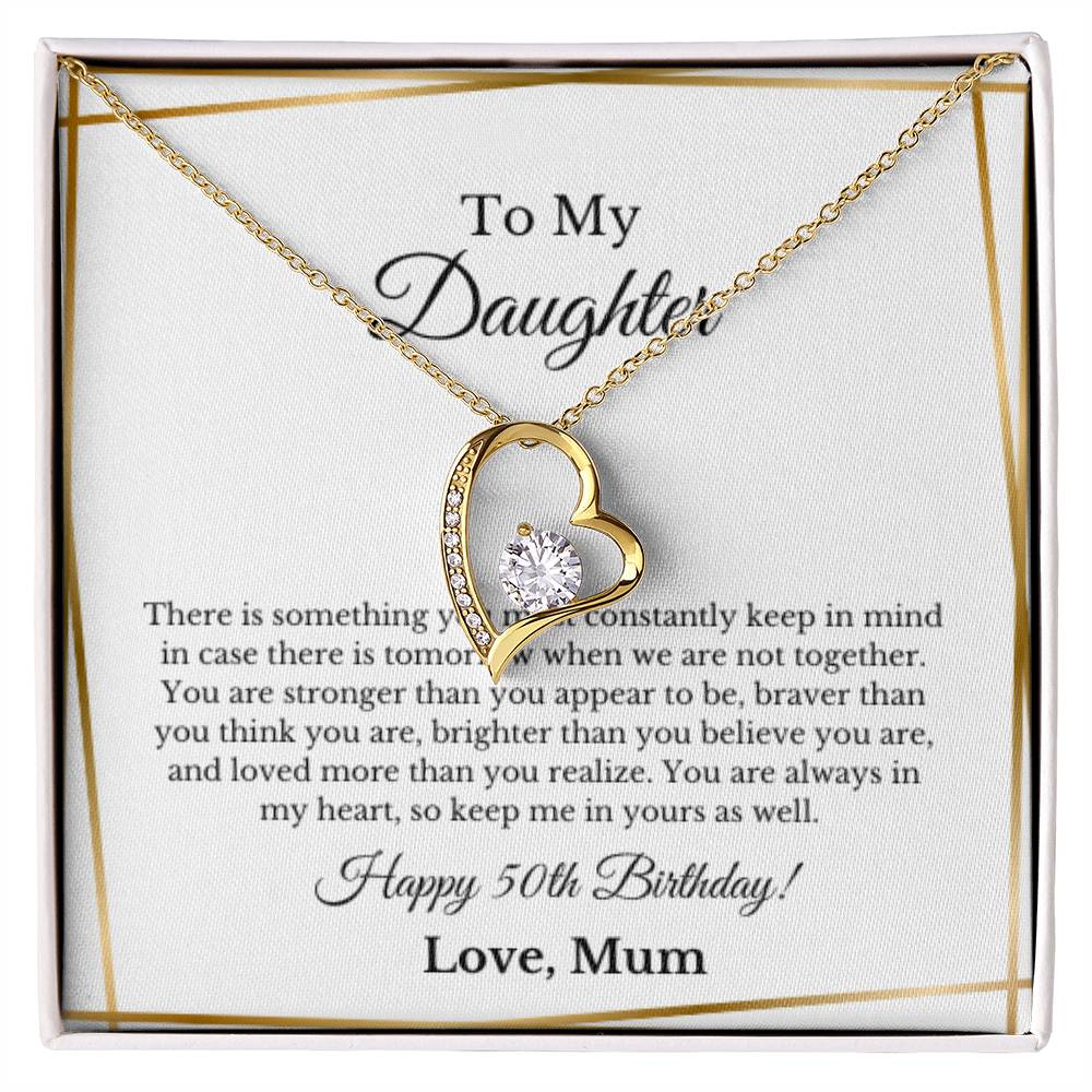 Daughter's 50th Birthday From Mum