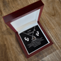 Baby Bump Necklace for Mum, Gold Silver Pendant with Message Card, Gift for Mummy