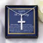 5th Birthday Necklace, Birthday Cross Necklace, Birthday Gifts For Woman, Birthday Card, Pendant Necklace