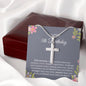 5th Birthday Necklace, Birthday Cross Necklace, Birthday Gifts For Woman, Birthday Card, Pendant Necklace