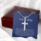 40th Birthday Necklace, Birthday Cross Necklace, Birthday Gifts For Woman, Birthday Card, Pendant Necklace