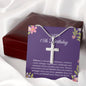 15th Birthday Necklace, Birthday Cross Necklace, Birthday Gifts For Woman, Birthday Card, Pendant Necklace