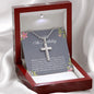 15th Birthday Necklace, Birthday Cross Necklace, Birthday Gifts For Woman, Birthday Card, Pendant Necklace