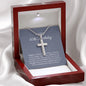 80th Birthday Necklace, Birthday Cross Necklace, Birthday Gifts For Woman, Birthday Card, Pendant Necklace