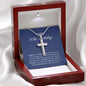 80th Birthday Necklace, Birthday Cross Necklace, Birthday Gifts For Woman, Birthday Card, Pendant Necklace