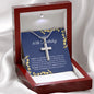 80th Birthday Necklace, Birthday Cross Necklace, Birthday Gifts For Woman, Birthday Card, Pendant Necklace