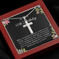 50th Birthday Necklace, Birthday Cross Necklace, Birthday Gifts For Woman, Birthday Card, Pendant Necklace