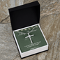 Phil 4:13 Strength Bible Scripture, Cross Necklace, Faith Christian Jewelry, Christmas Necklace