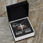 Sister Faith Cross Necklace, Scripture Encouragement Jewelry Gift, Motivation