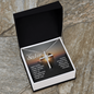 Sister Faith Cross Necklace, Scripture Encouragement Jewelry Gift, Motivation