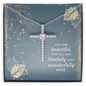 You are beautiful, for you are fearfully and wonderfully made Cross Necklace, Daughter Faith Cross Necklace, Scripture Encouragement Jewelry Gift, Motivation